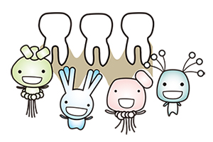 正常菌居住在牙周囊袋內